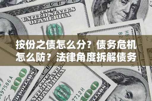北京按份之债怎么分？债务危机怎么防？法律角度拆解债务分配与风险自保指南