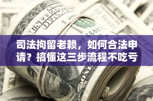 北京司法拘留老赖，如何合法申请？搞懂这三步流程不吃亏！