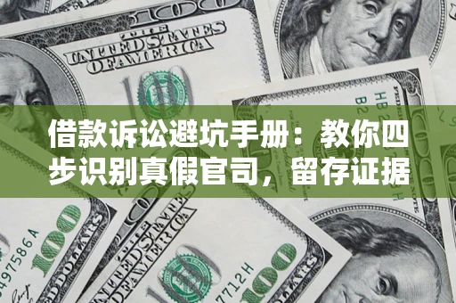 北京借款诉讼避坑手册：教你四步识别真假官司，留存证据不踩雷