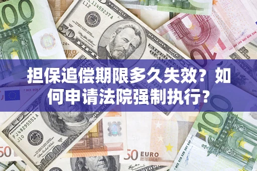 北京担保追偿期限多久失效？如何申请法院强制执行？