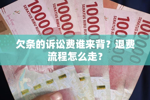 北京欠条的诉讼费谁来背？退费流程怎么走？